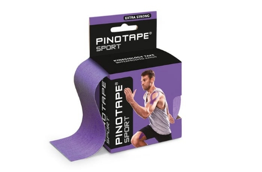 Afbeeldingen van Kinesiologische tape PINOTAPE® Sport - Violet