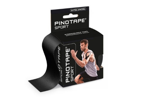 Afbeeldingen van Kinesiologie Tape PINOTAPE® Sport - Zwart