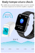 Afbeeldingen van Smartwatch T46S Zwart