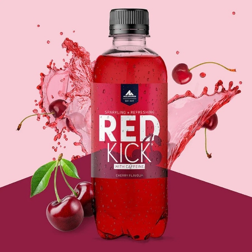 Afbeeldingen van Red Kick 330 ml - Kers Multi Power