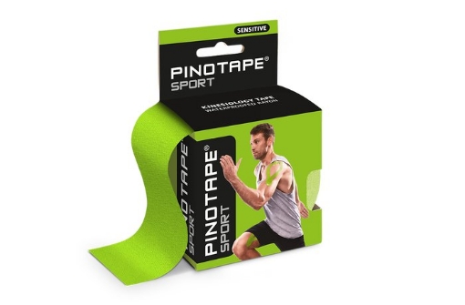 Afbeeldingen van Kinesio Tape PINOTAPE® Sport Sensitiv - Limoen