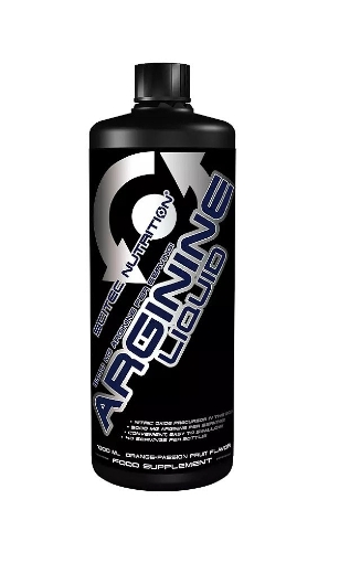 Afbeeldingen van Vloeibare Arginine - 1L Sinaasappel en Passievrucht Scitec Nutrition