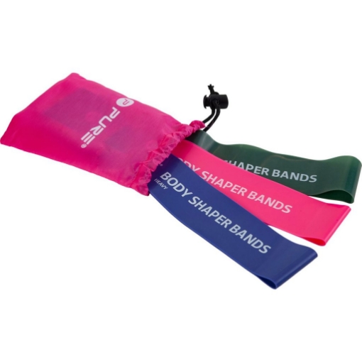 Afbeeldingen van SET van 3 elastische banden BODY SHAPE voor vrouwen - P2I