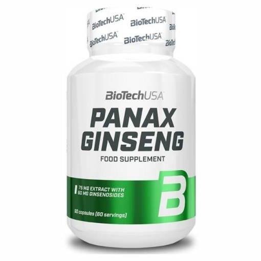 Afbeeldingen van Panax Ginseng 60Capsules BioTech