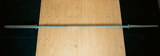 Afbeeldingen van ZILVEREN OLYMPISCHE STANG 220CM