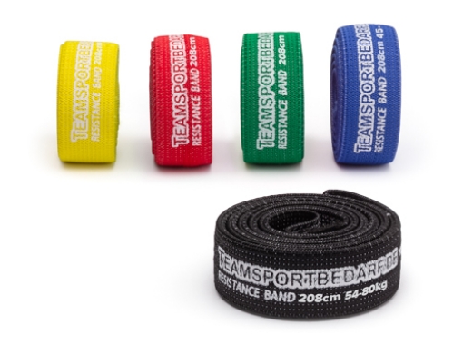 Afbeeldingen van ZWARE POWER BAND ZWART 54-80KG 
