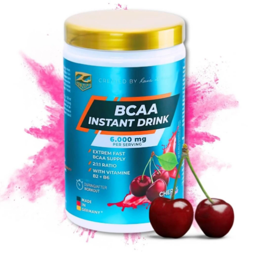 Afbeeldingen van BCAA 2:1:1 POEDER INSTANT - 500G KERS KZ