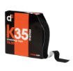 Afbeeldingen van K35 Kinesiologische Tape Zwart 5cm x 35m - d3Tape