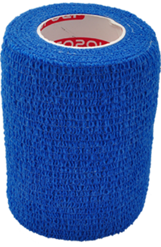 Afbeeldingen van Zelfklevend elastisch verband 7,5 cm - Lichtblauw