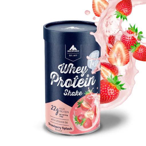 Afbeeldingen van Whey Protein Shake 420g - Aardbeien Multipower