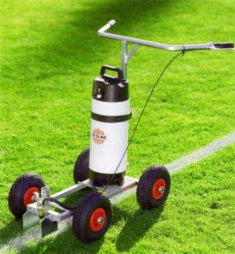 Afbeeldingen van Lijnmarkeerwagen met pomp