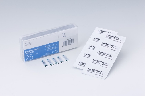 Afbeeldingen van Melkzuur teststrips voor Lactate Pro 2 (25 stuks)