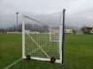 Afbeeldingen van Verplaatsbaar voetbaldoel met wielen en netspanning 7,32 × 2,44 m inclusief net — VI 5902