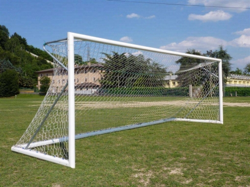 Afbeeldingen van Verplaatsbaar aluminium voetbaldoel 7,32 × 2,44 m inclusief net — VI 5900