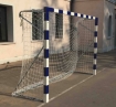 Afbeeldingen van Poarta handbal fixa 3x2m, aluminiu 80x80mm, cu socluri