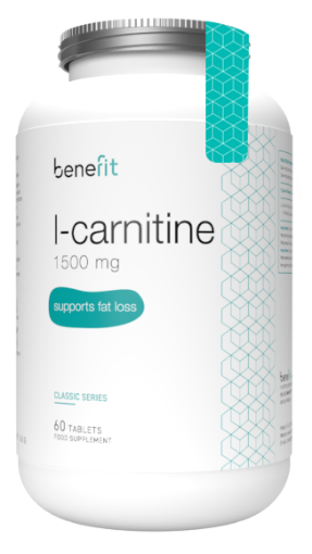Afbeeldingen van L-Carnitina 1500mg - 60 Tablete Benefit