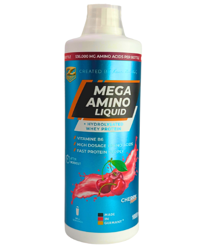 Afbeeldingen van MEGA AMINO VLOEISTOF - KERS 1L Z-KONZEPT