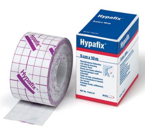 Afbeeldingen van HYPAFIX BSN 5cm x 10m - kleefpleister voor het fixeren van verbanden
