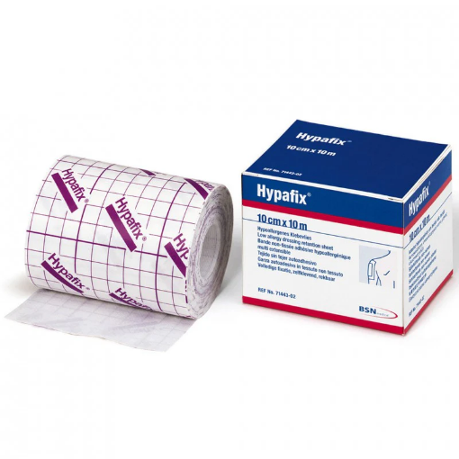 Afbeeldingen van HYPAFIX BSN 10cm x 10m - kleefpleister voor het fixeren van verbanden