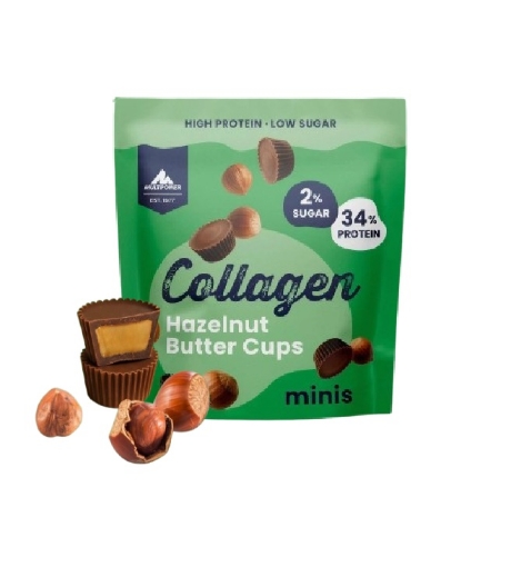 Afbeeldingen van Colagen Cups 70g - Hazelnut Butter - Multipower