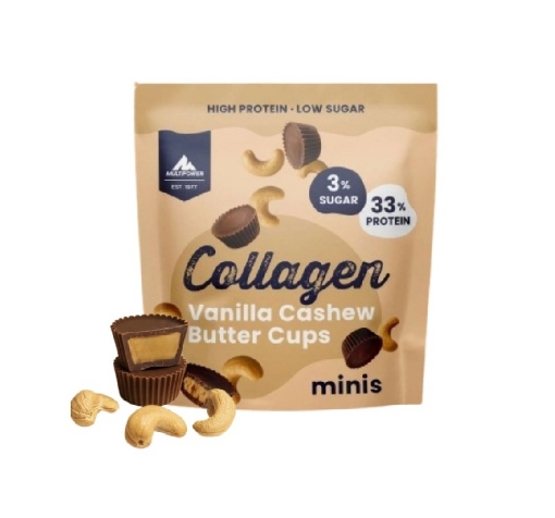 Afbeeldingen van Colagen Cups 70g - Vanilla Cashew - Multipower