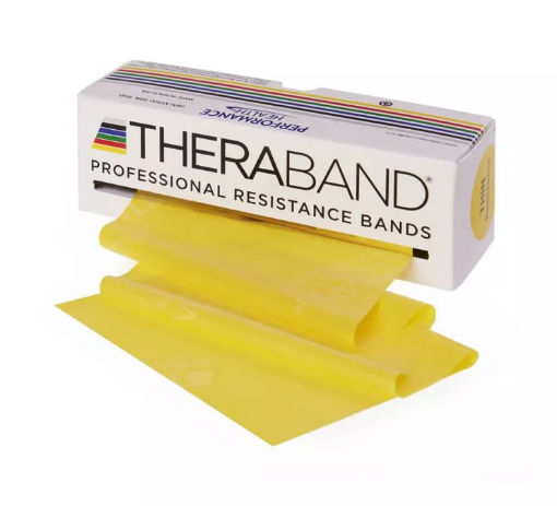 Afbeeldingen van THERA-BAND® Elastische Band Thin 1.3kg - Geel