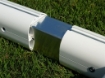 Afbeeldingen van Vast aluminium voetbaldoel 5 × 2 m inclusief net — VI 5922
